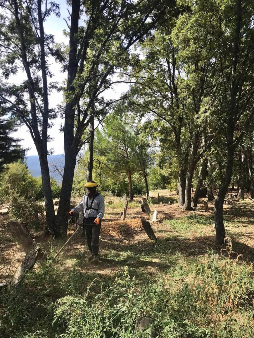 Karacasu Belediyesi'nden Mezarlık Bakım ve Temizlik Çalışmaları